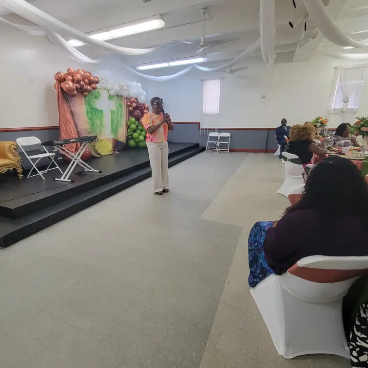 Breakfast fellowship at Hope Deliverance Center