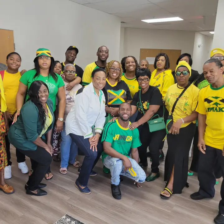 Fellowship gathering at Hope Deliverance Center